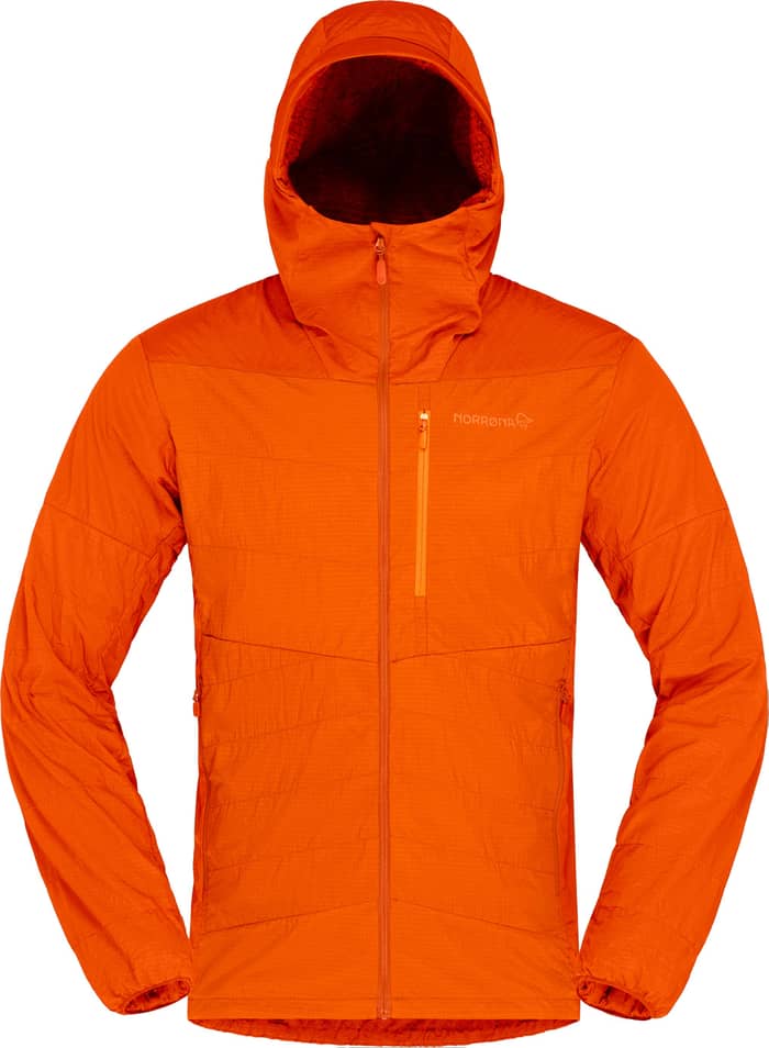 Lyngen Thermo100 Active Zip Hood M Gold Flame