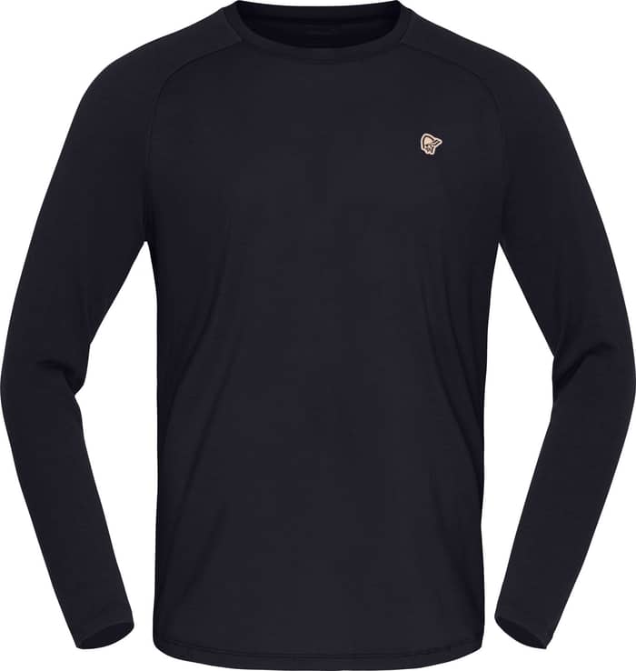 Femund PureUll Long Sleeve M Caviar Black