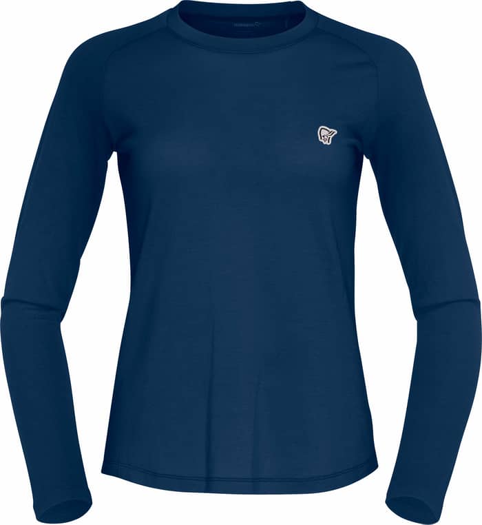 Femund PureUll Long Sleeve W Indigo Night