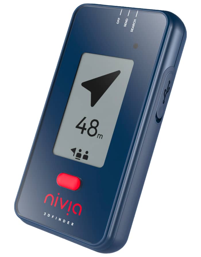 Avalanche Tranceiver Set 3D Finder Indigo Blue