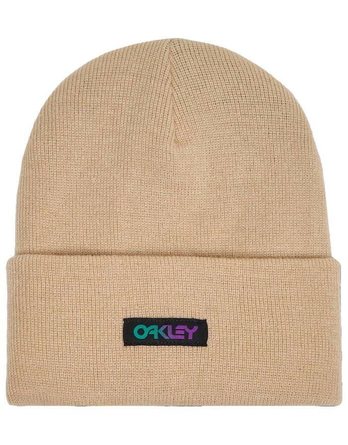 B1B Gradient Patch Beanie Humus