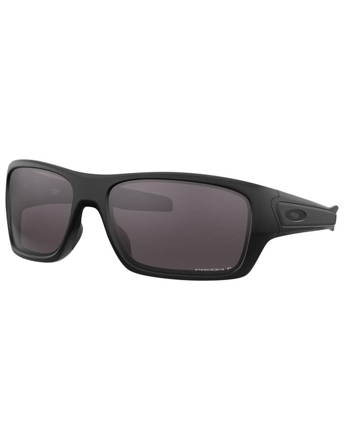 Turbine Matte Black Prizm Grey Polarized