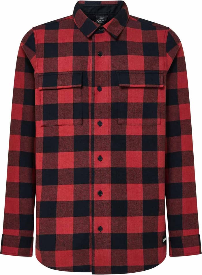 Bear Cozy Flannel Rosewood Black