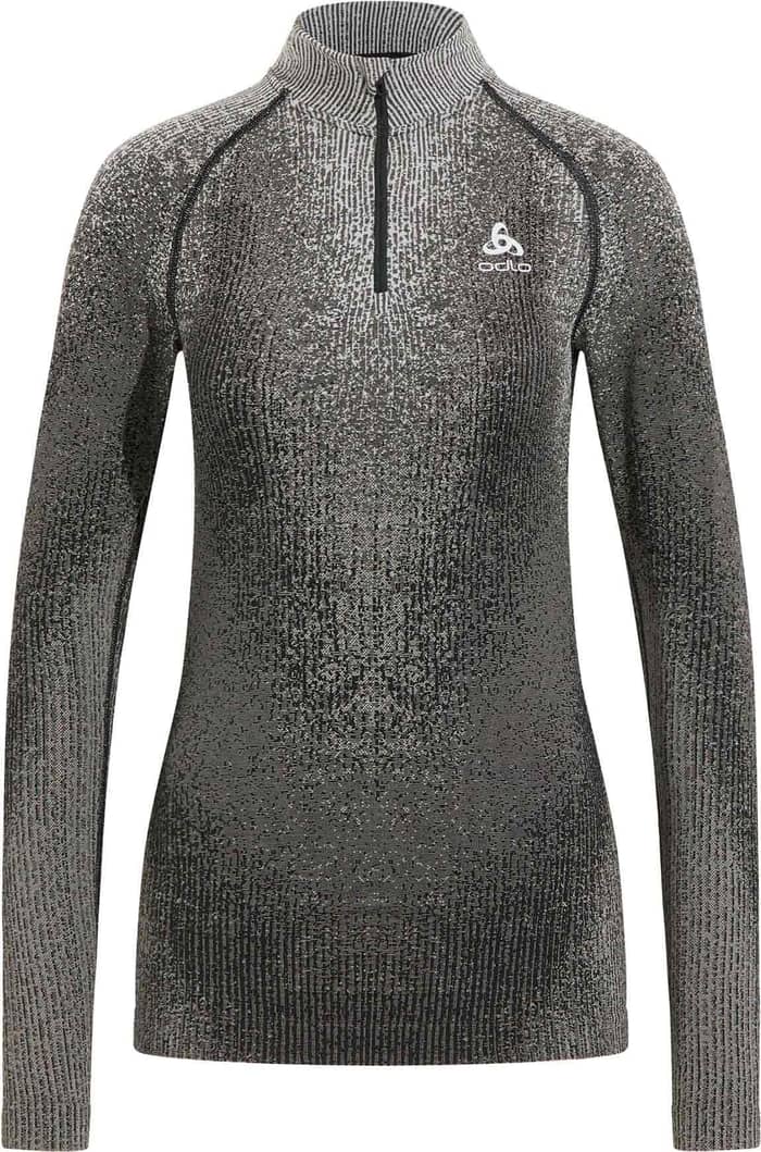 BL Top Turtle Neck LS Half Zip Performance Warm W Blackcomb Black