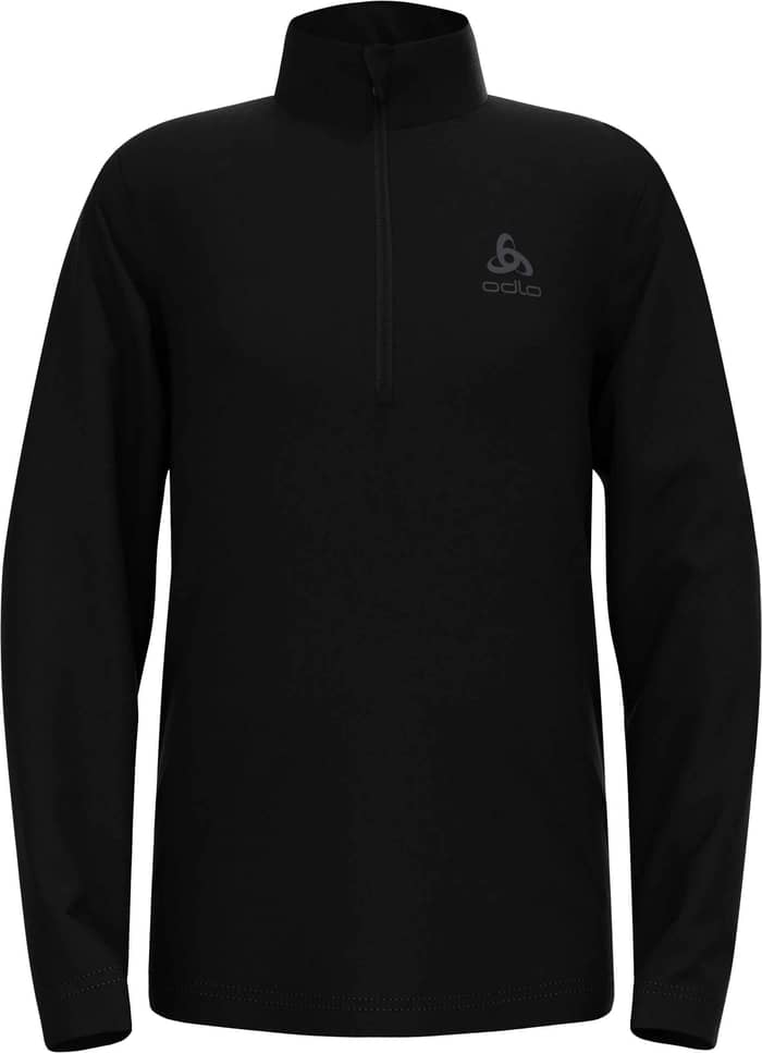Mid Layer 1/2 Zip Berra Kids Black