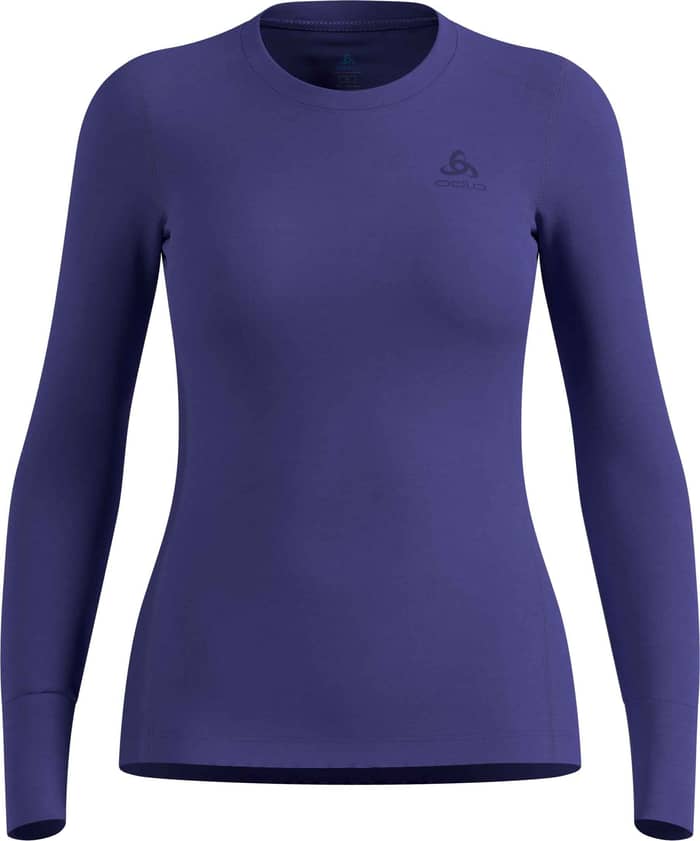 BL Top Crew Neck LS Merino 200 W Skipper Blue