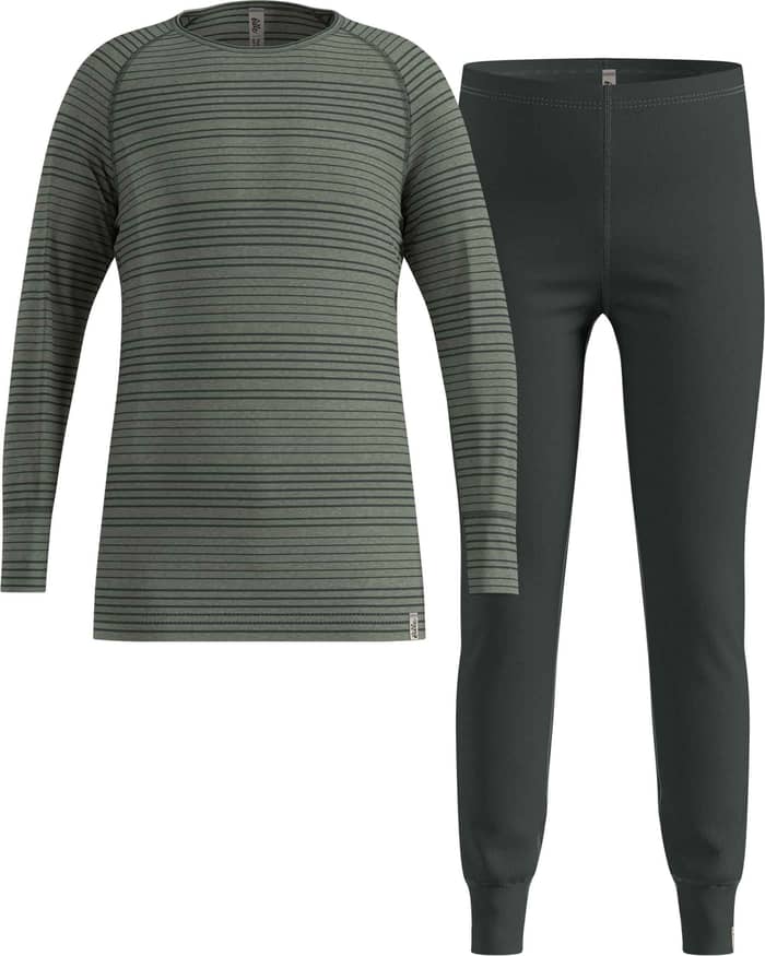 Set Long Active Warm Eco Kids Urban Chic/Shadow