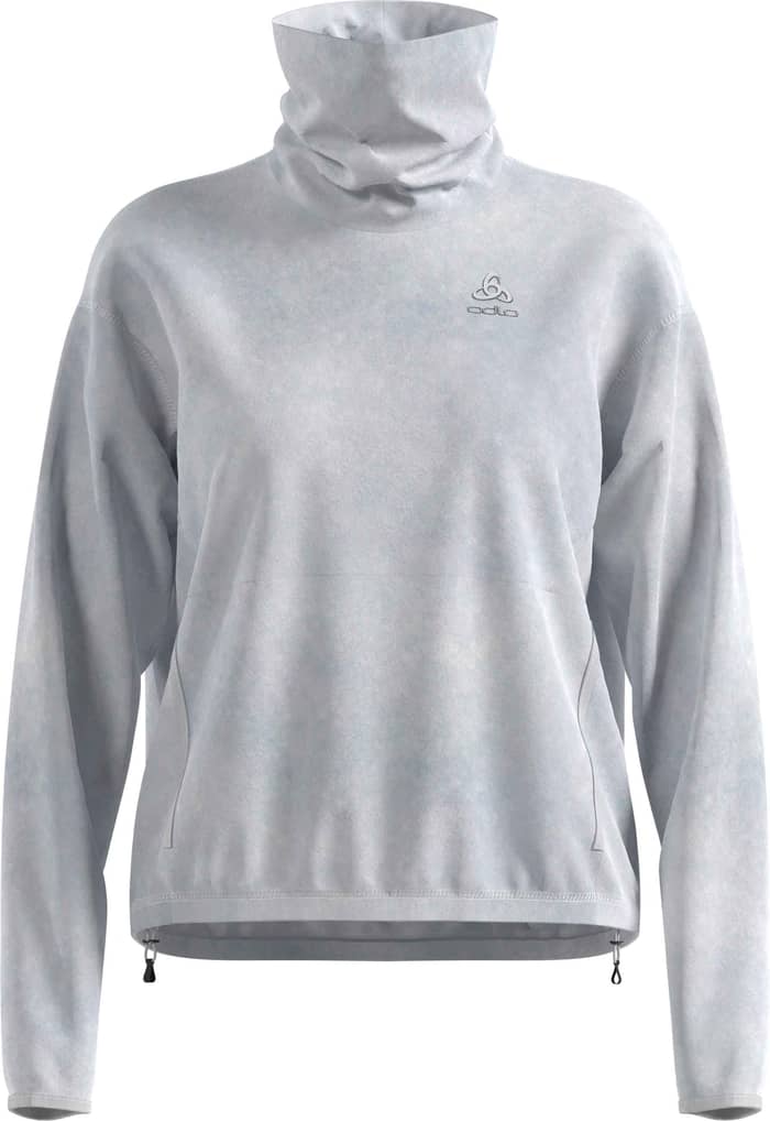 Odlo X POW Mid Layer Turtle Neck W Silver Grey