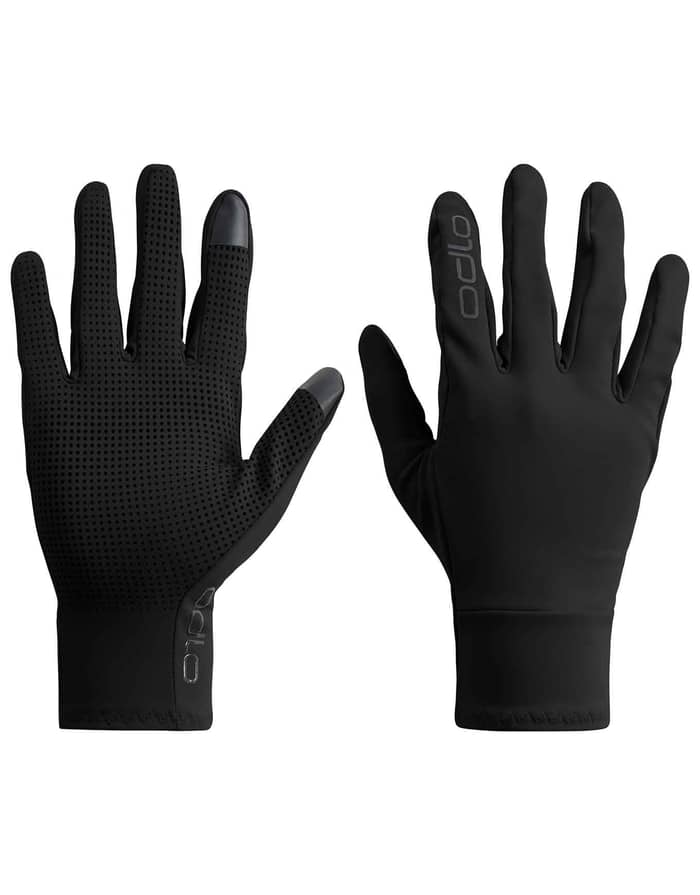 Gloves Full Finger Light Black