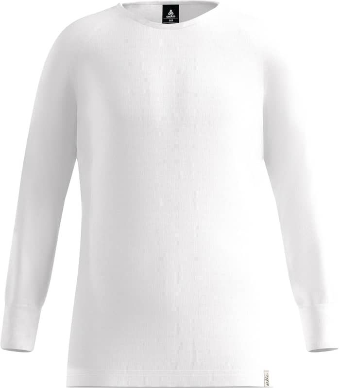 BL Top Crew Neck LS Active Warm Kids White