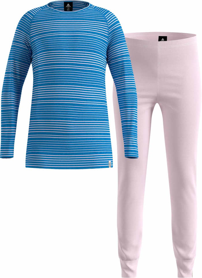 Set Long Active Warm Kids Orchid Ice/Nebulas Blue