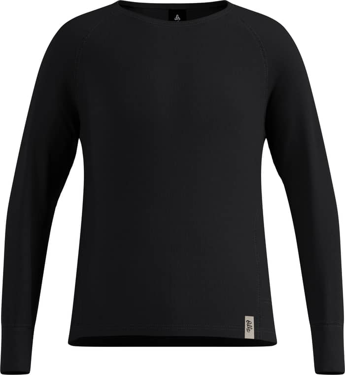 Active X-Warm Baselayer Top Crew Neck Kids Black