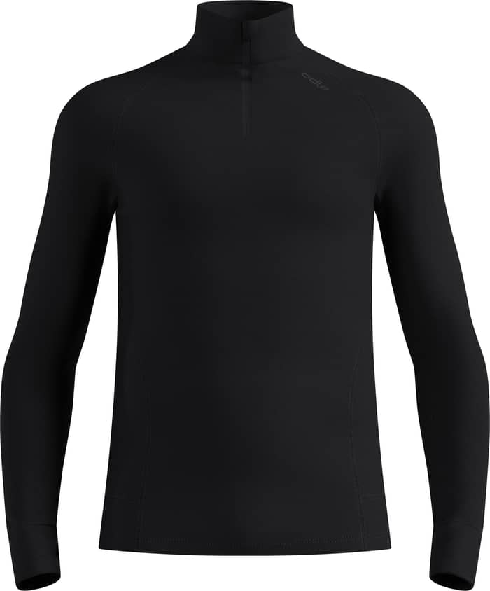 Active X-Warm Baselayer Top Turtle Neck Half Zip M Black
