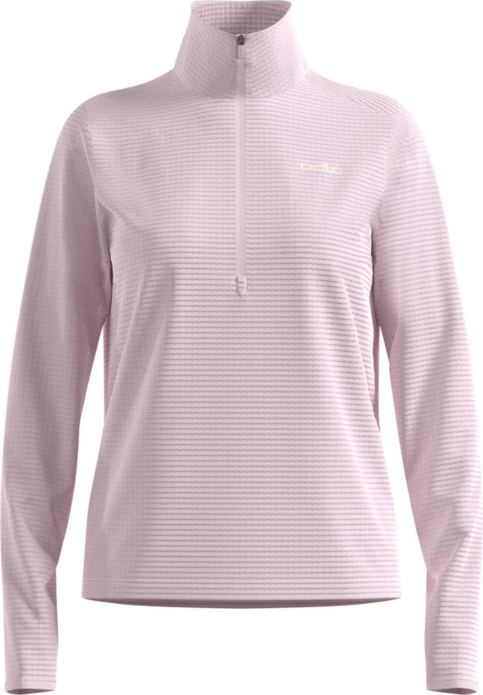 Essential Thermal Mid Layer 1/2 Zip W Orchid Ice