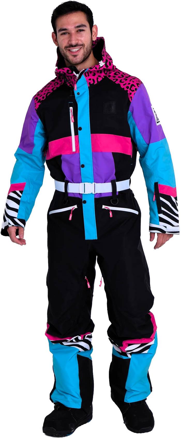 Hotel California Pink Ski Suit M Multi