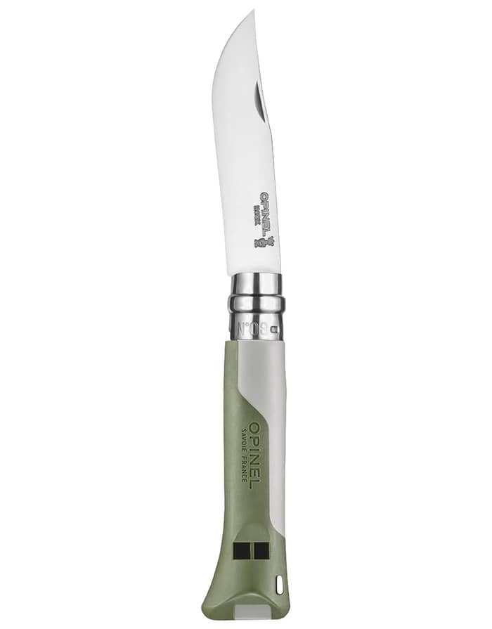Couteau Horizon N°08 Gris Galet