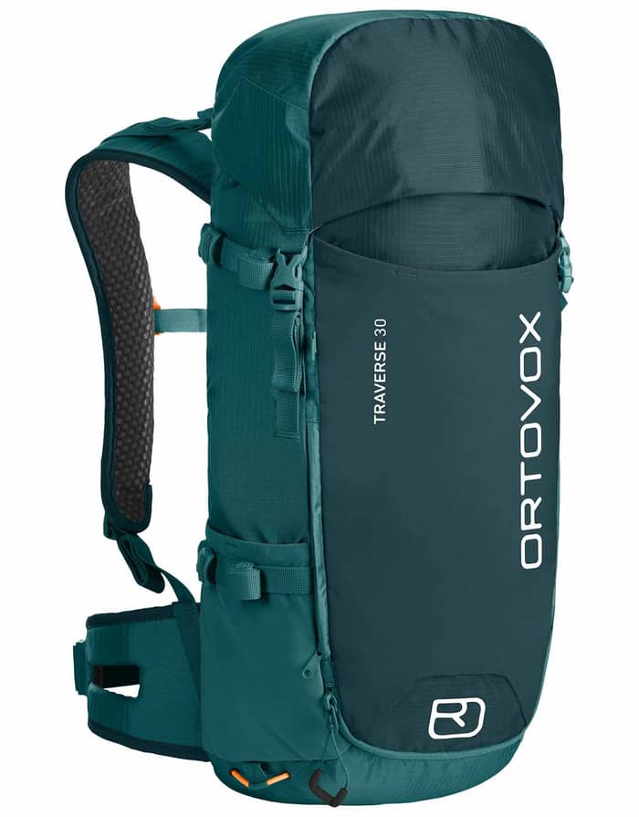 Ortovox Traverse 30 Pacific Green Day-Hike Backpacks : Snowleader