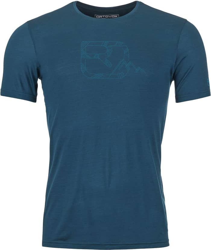 Ortovox 120 Cool Tec MTN Cut TS W – Maglietta Tecnica Da Donna, Colore Aquatic Ice 50, Traspirante, Unisex Adulto