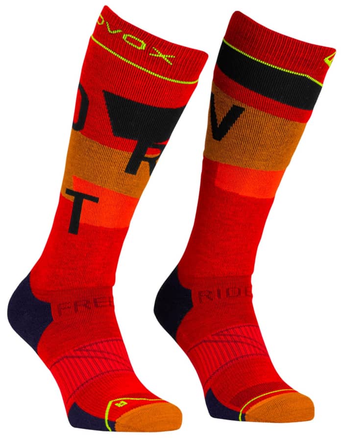 Freeride Long Socks Cozy M Cengia Rossa