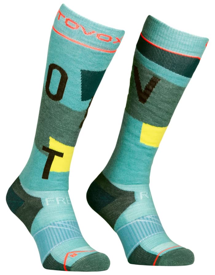 Freeride Long Socks Cozy W Ice Waterfall