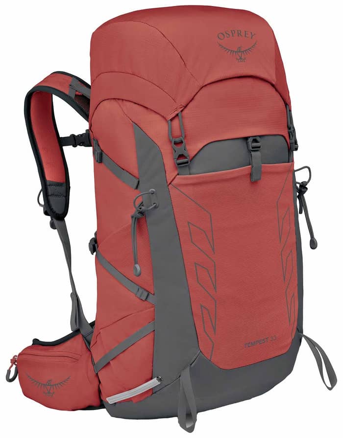 Tempest 33 Red Pampas/Coal Grey