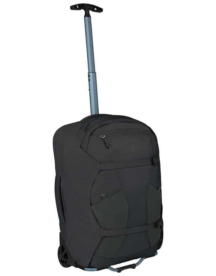 Osprey Farpoint Fairview Wheels 36 Black Suitcases : Snowleader