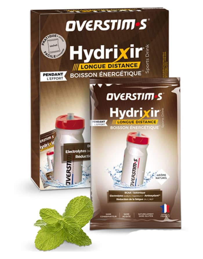 Hydrixir Longue Distance Overtims Menthe 12x54g