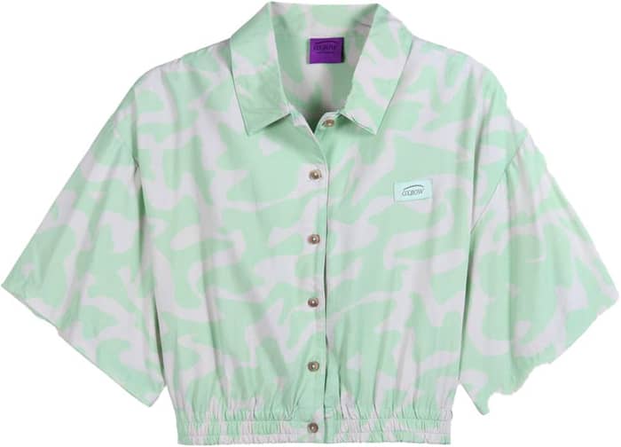 Vibes Shirts W Pool Green