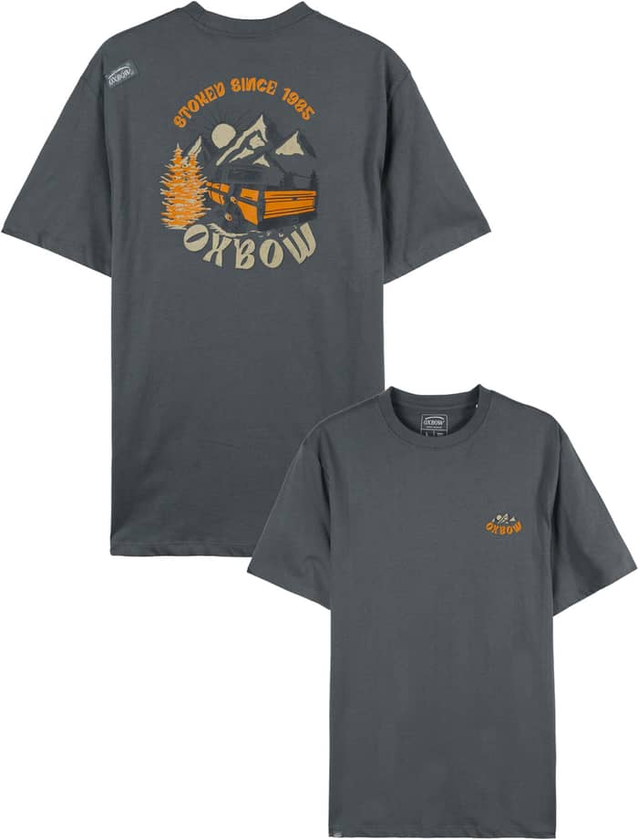 Mountain SS Tee M Pewter