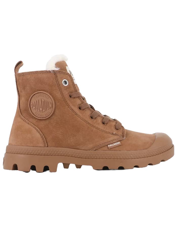 Pampa Hi Zip Wl W Raw Brown