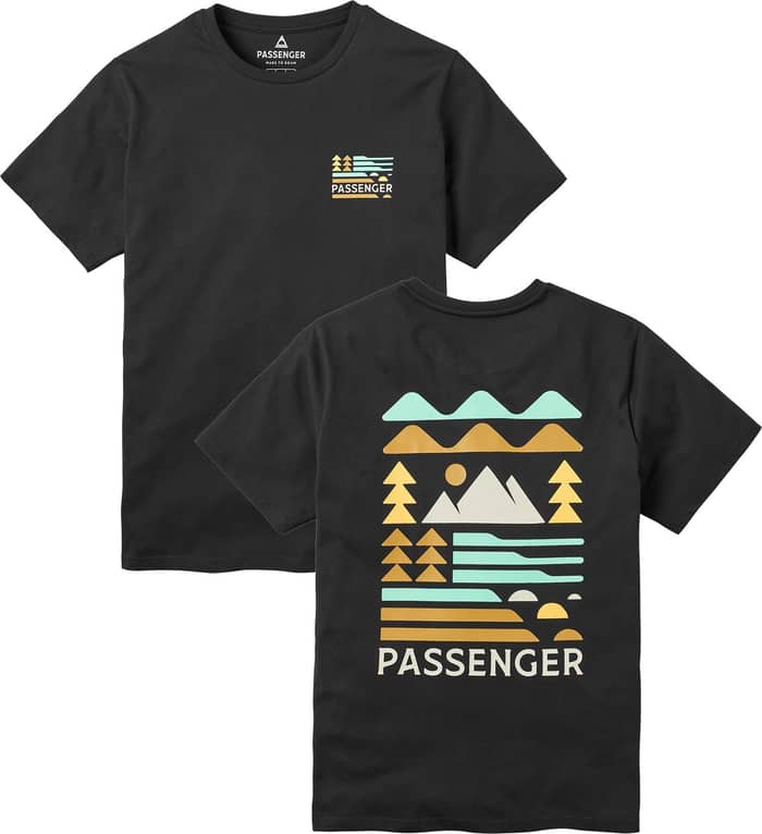 Cutout Organic Cotton T-Shirt Black