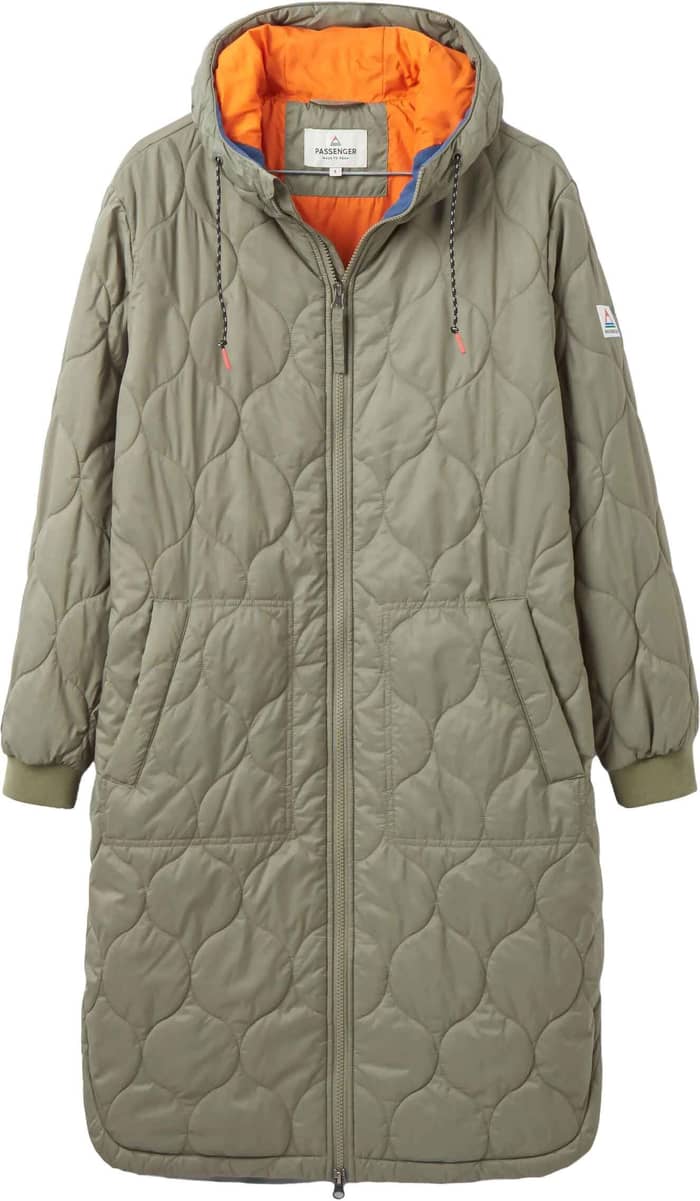 Flora 2.0 Long Recycled Insulated Parka Dusty Olive