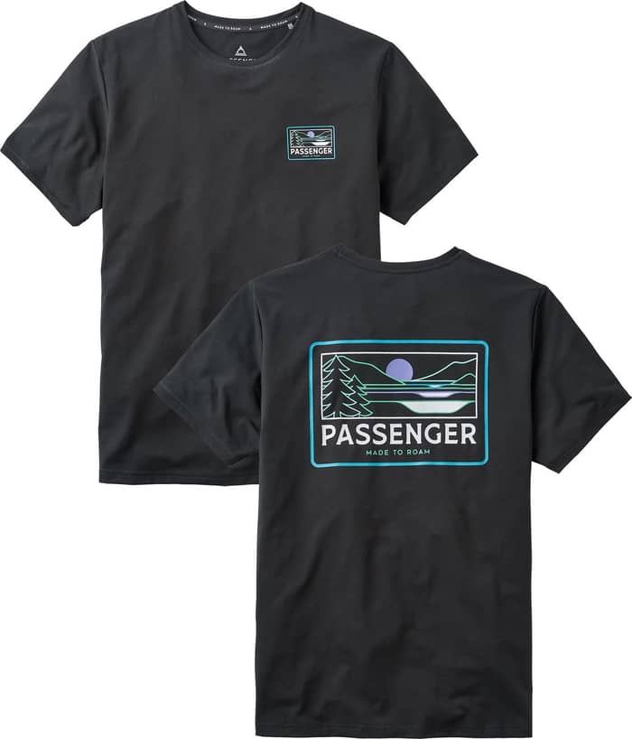 Roamer Men's Recycled Active T-Shirt Black