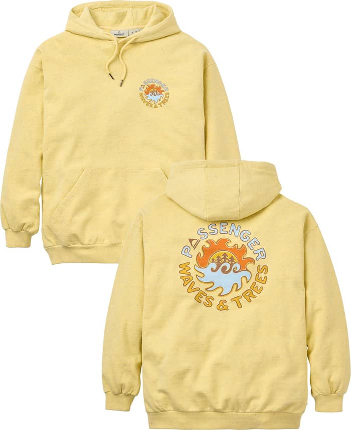 Dune Recycled Graphic Hoodie W Sunlight Marl