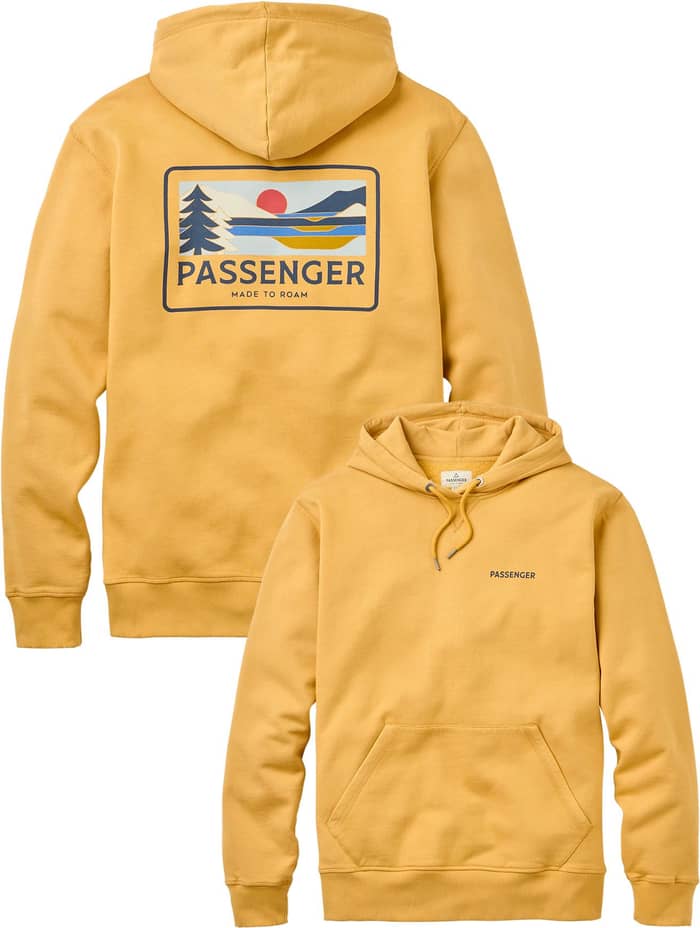 Roamer Recycled Cotton Hoodie Spruce Yellow