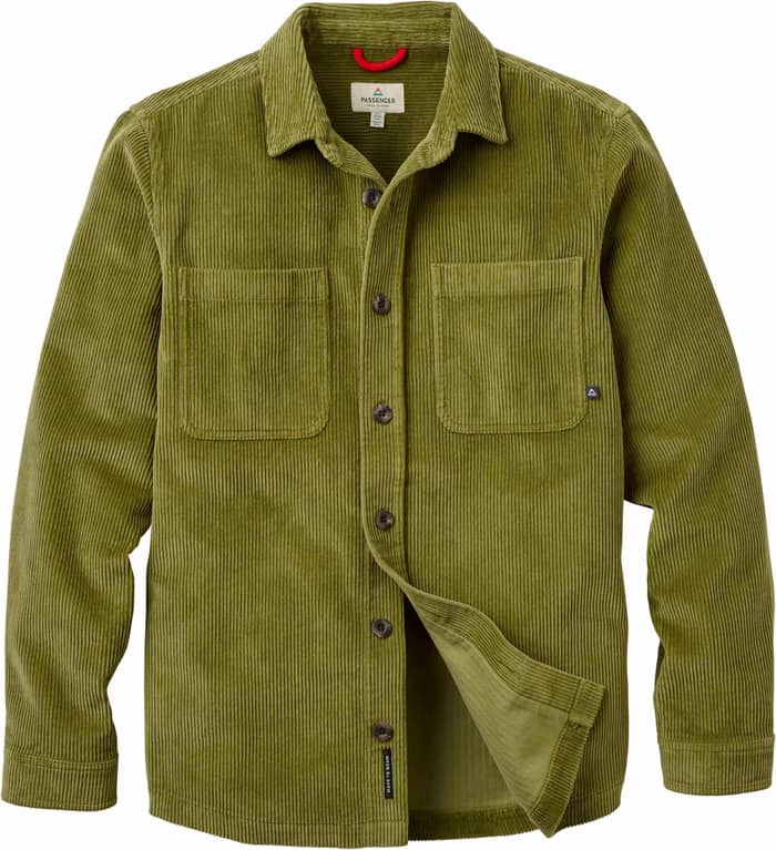 Backcountry Heavyweight Cord Overshirt Khaki