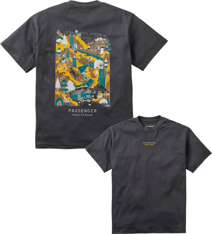 Slower Rhythms Relaxed Fit Tshirt Faded Black