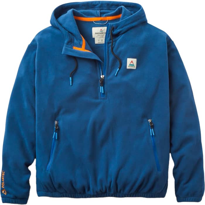 Ayla Micro Polartec® Hooded Fleece W Dark Denim