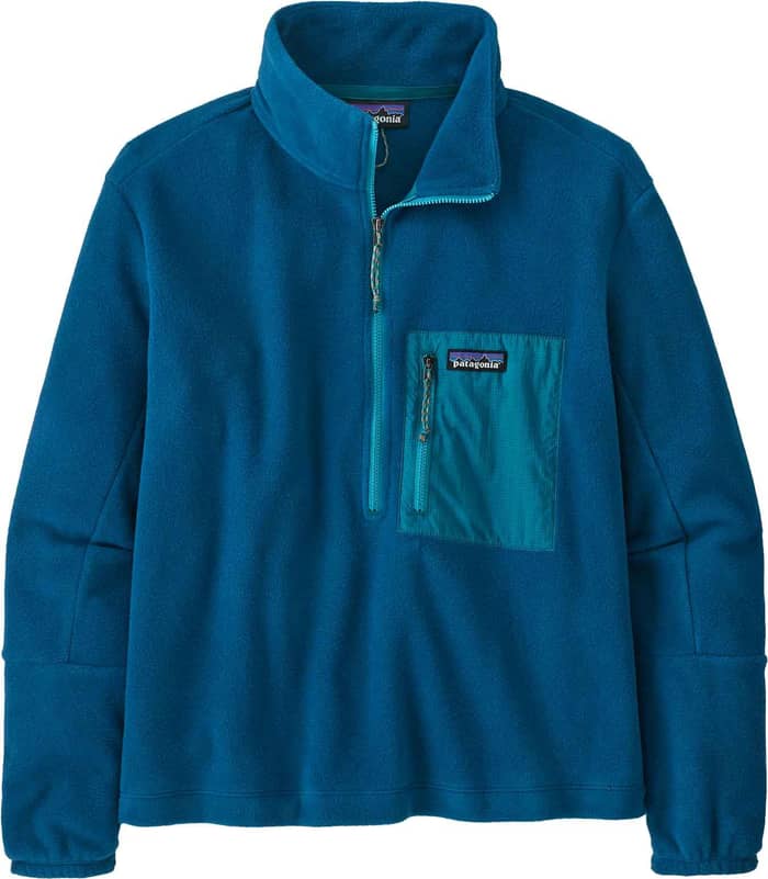 W's Microdini 1/2 Zip P/O Lagom Blue