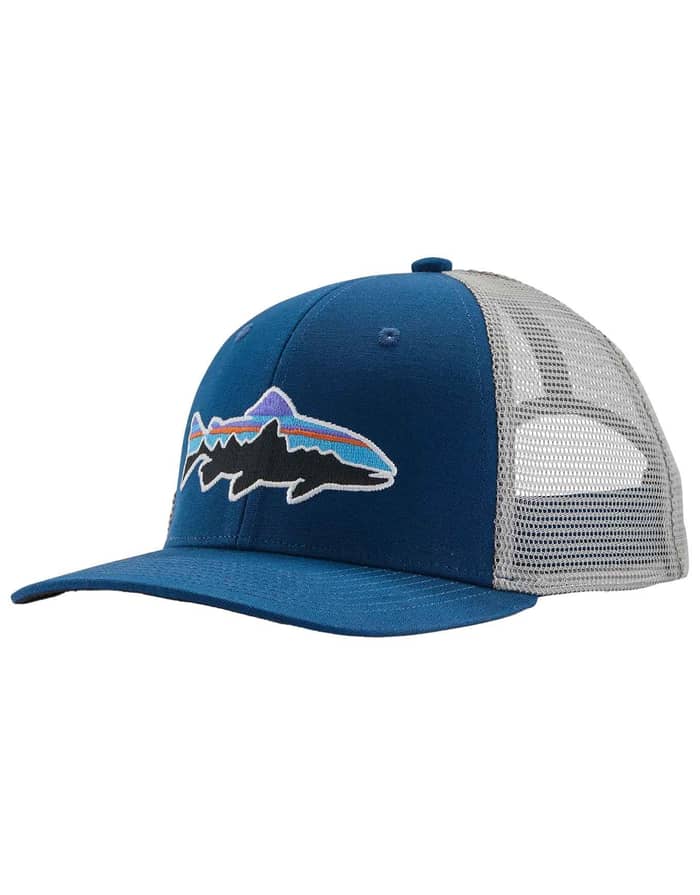 Fitz Roy Trout Trucker Hat Lagom Blue