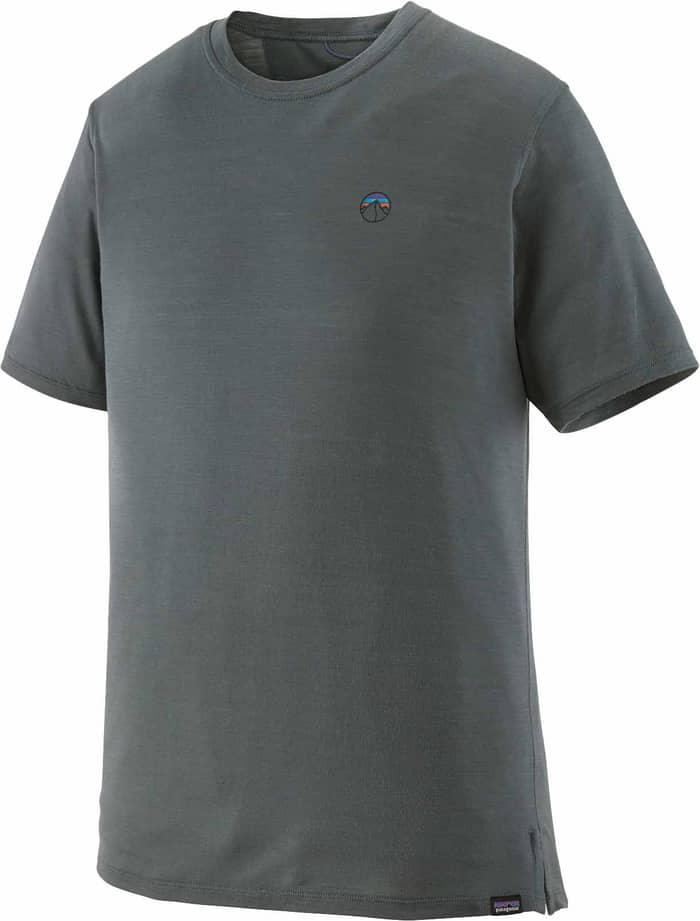 M's Cap Cool Merino Graphic Shirt Fitz Roy Icon Nouveau Green