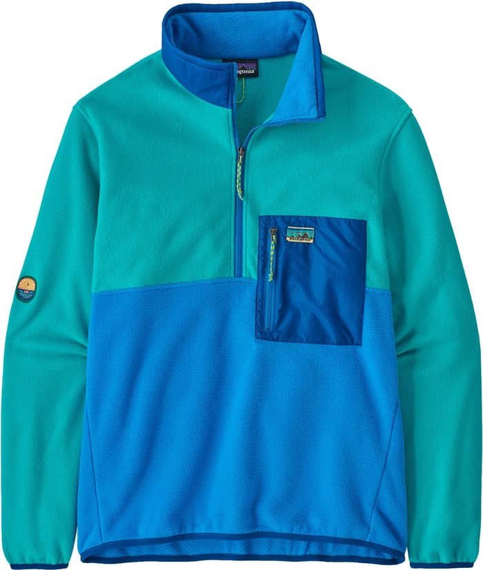 M's Microdini 1/2 Zip P/O Vessel Blue