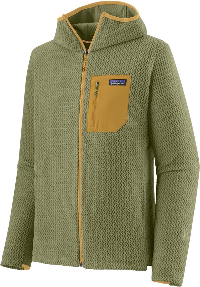 M's R1 Air Full-Zip Hoody Buckhorn Green