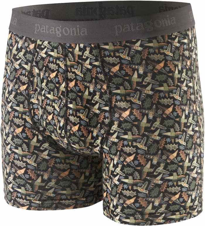 M's Essential Boxer Briefs - 3 in. Allen's Party Ink Black