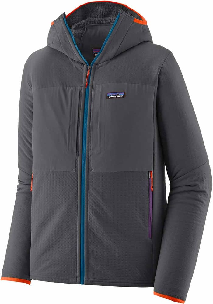 Patagonia M's R2 TechFace Hoody Forge Grey Walking Jackets