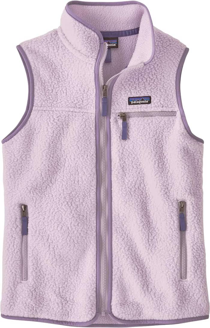 W's Retro Pile Vest Foxglove Purple