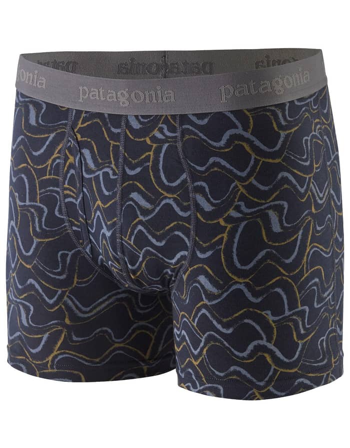 M's Essential Boxer Briefs - 3 in. Small Currents: Pitch Blue