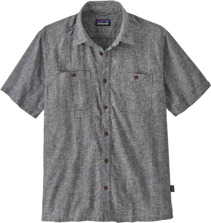 M's Back Step Shirt Swell Dobby: New Navy