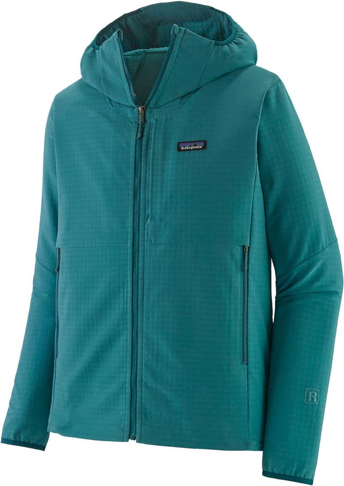 M's R1 TechFace Hoody Wetland Blue