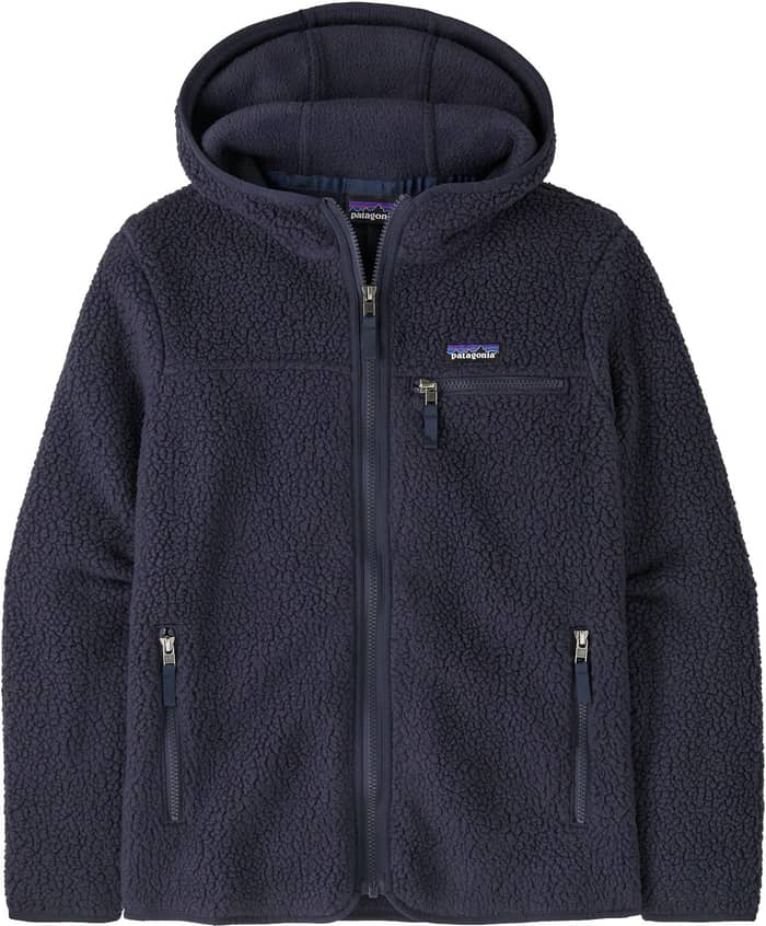 W's Retro Pile Hoody Sunken Blue
